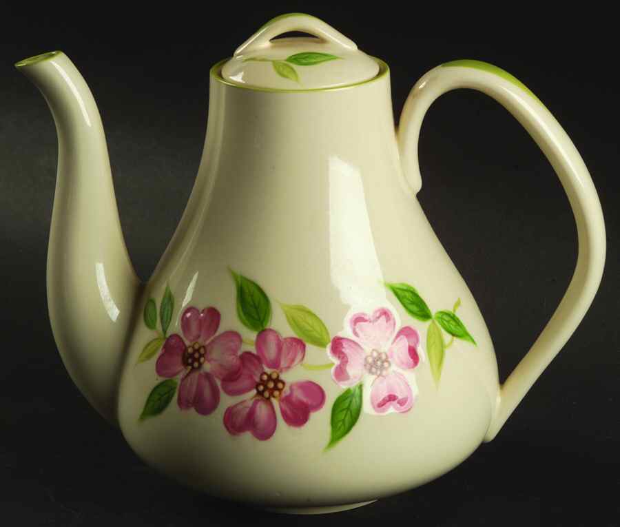 Posie Pink Teapot & Lid by Maruta-1