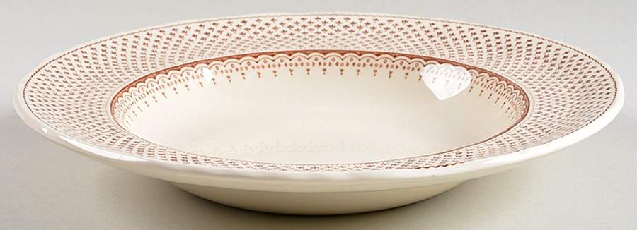 Ashlea Brown Rim Soup Bowl by Mason's-1