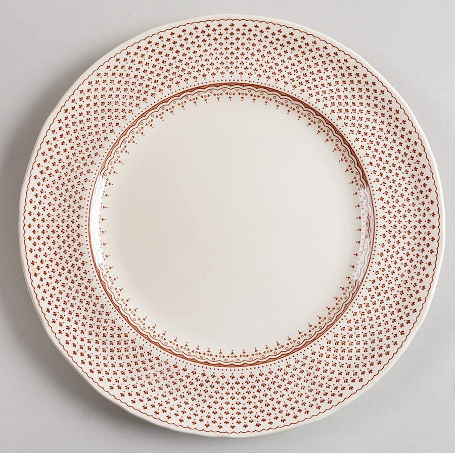 Ashlea Brown Luncheon Plate by Mason's-1