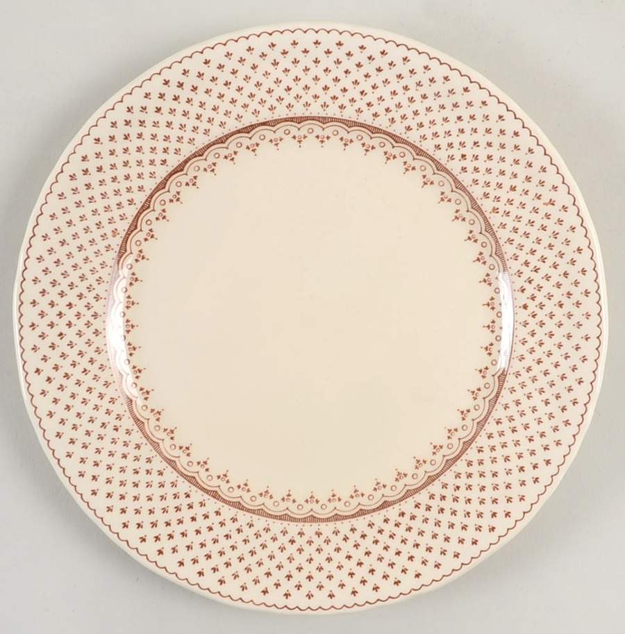 Ashlea Brown Dessert/Pie Plate by Mason's-1