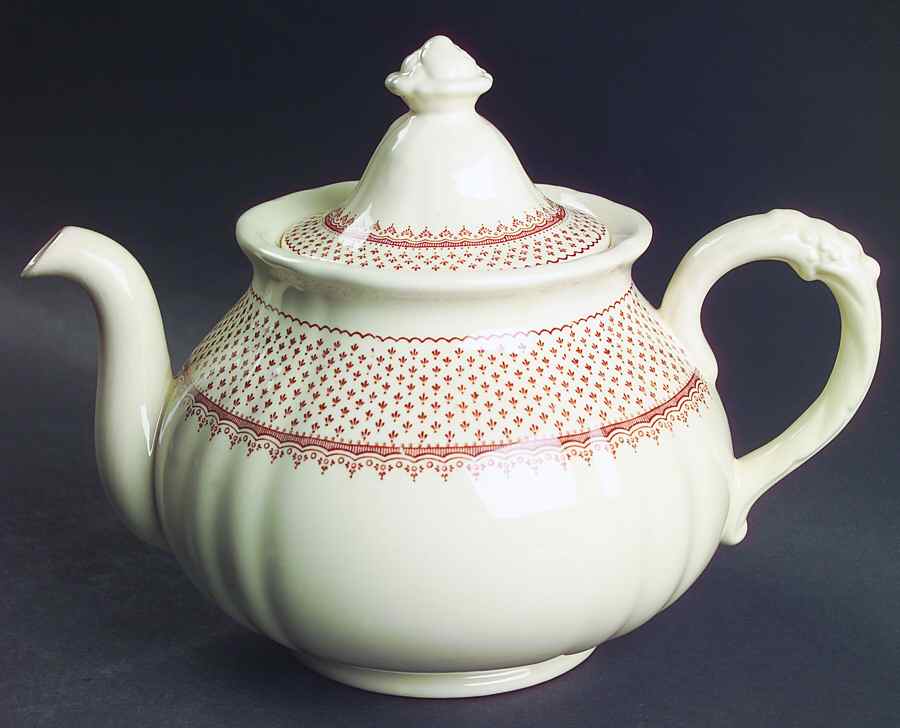Ashlea Brown Teapot & Lid by Mason's-1
