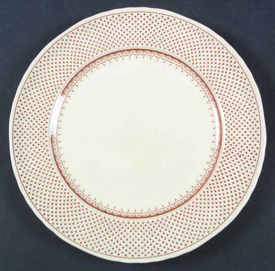 Ashlea Brown Large Dinner Plate by Mason's-1