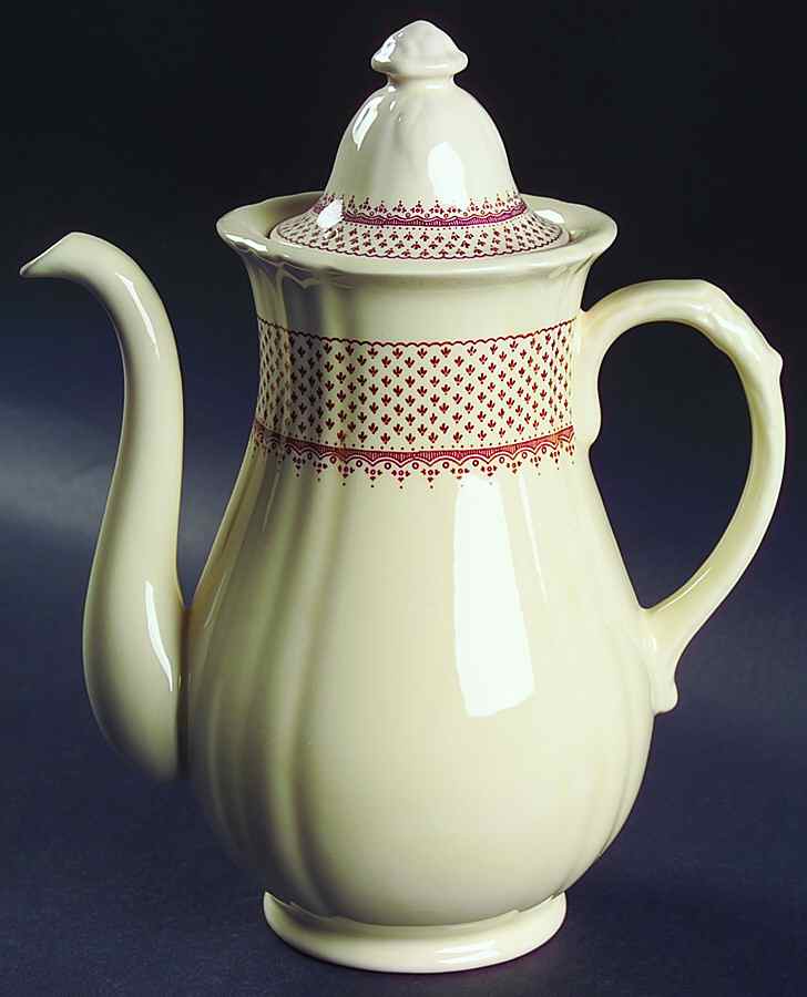 Ashlea Brown Coffee Pot & Lid by Mason's-1