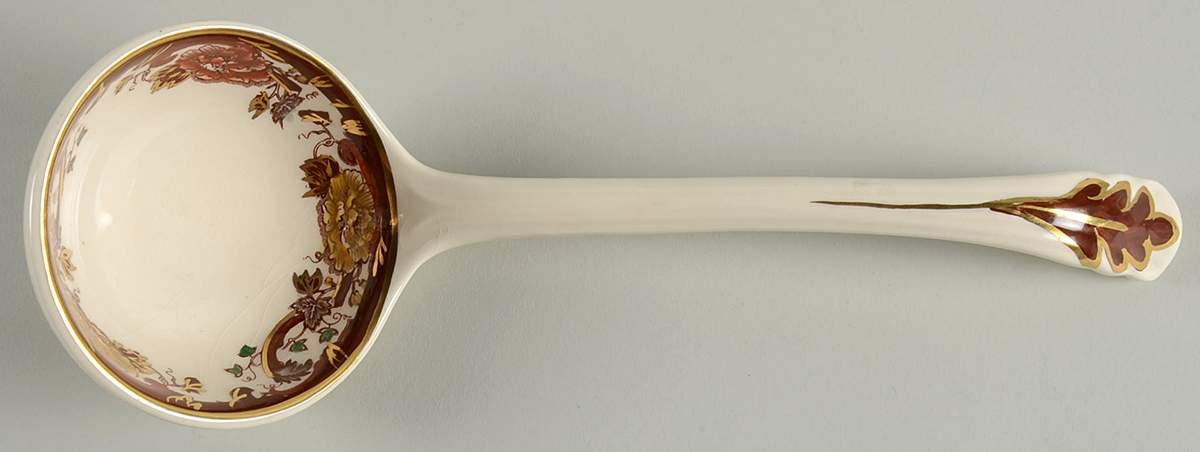 Brown Velvet Tureen Ladle by Mason's-1
