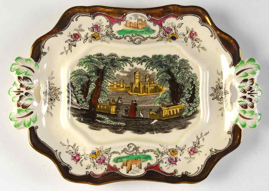 Leeds Underplate for Sauce Boat by Mason's-1