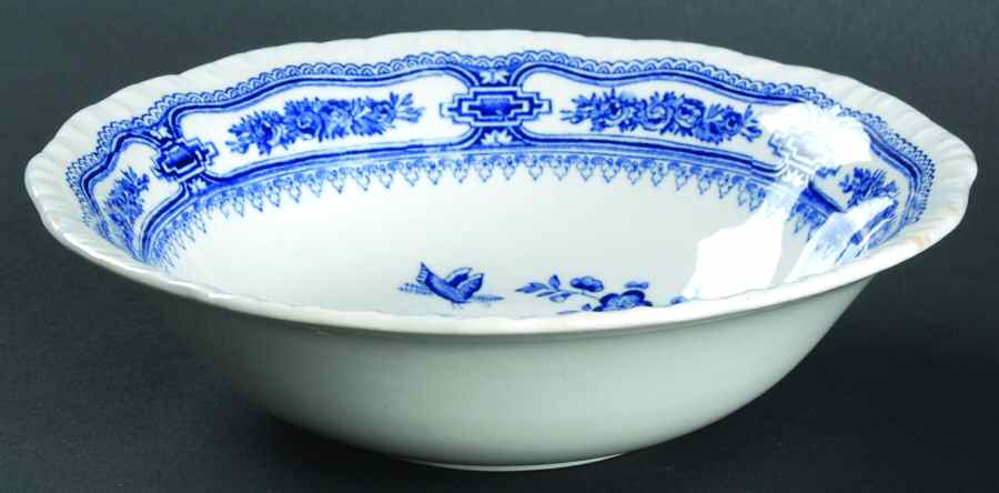 Manchu Blue Coupe Cereal Bowl by Mason's-1
