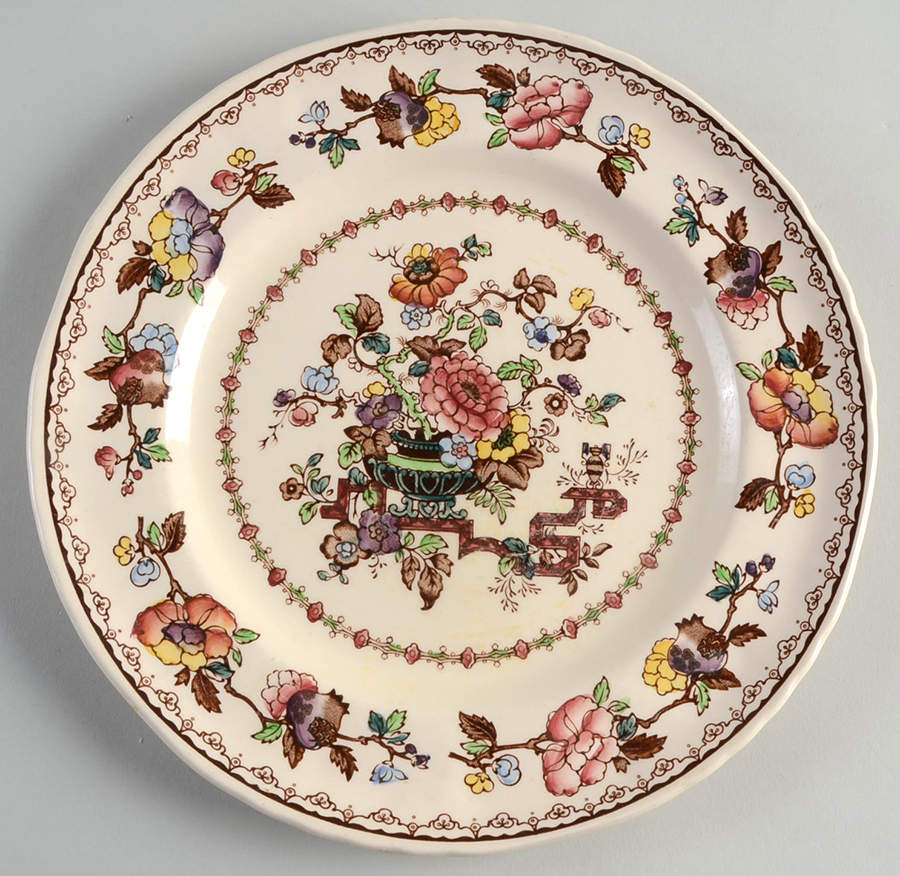 Nabob Dinner Plate by Mason's-1