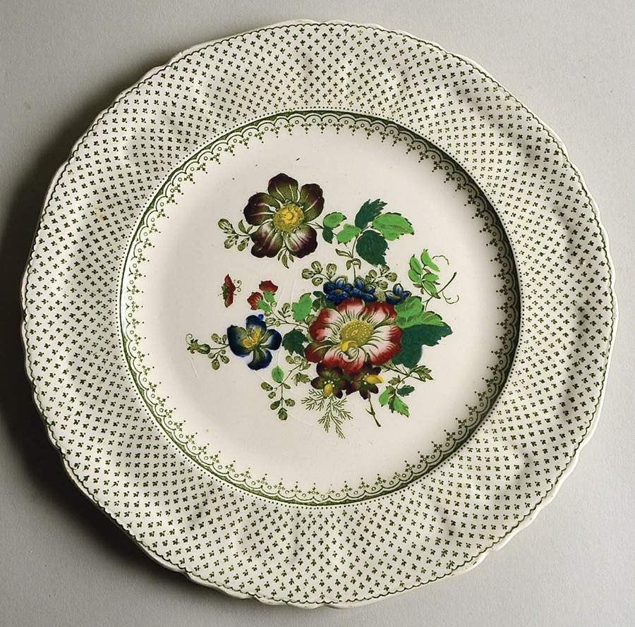Paynsley Green Multicolor Dinner Plate by Mason's-1