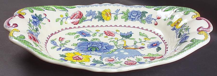 Regency Plantation Colonial Baroque Supper/Serving Tray by Mason's-1