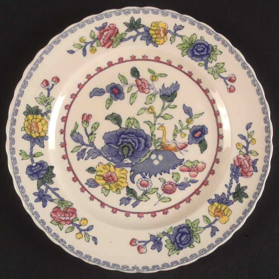 Regency Plantation Colonial Salad Plate by Mason's-1