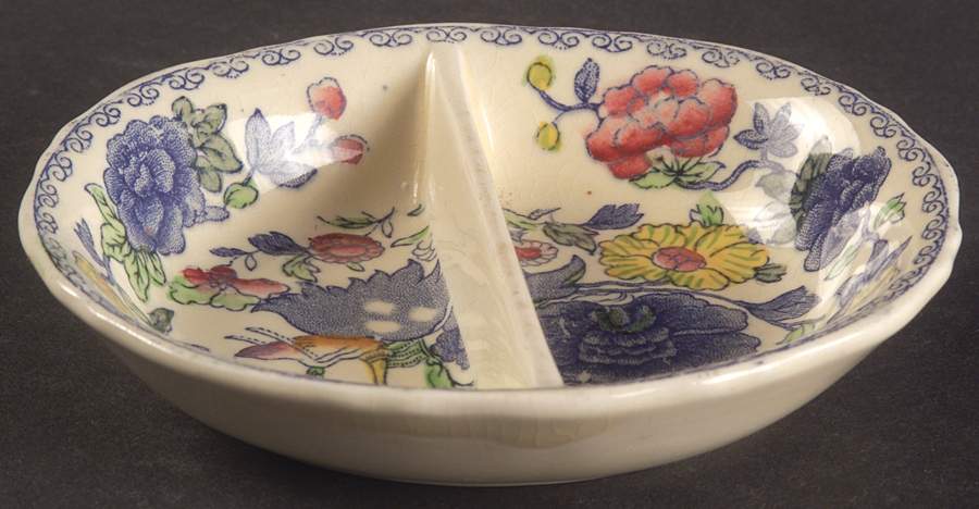 Regency Plantation Colonial Double Salt Dip by Mason's-1