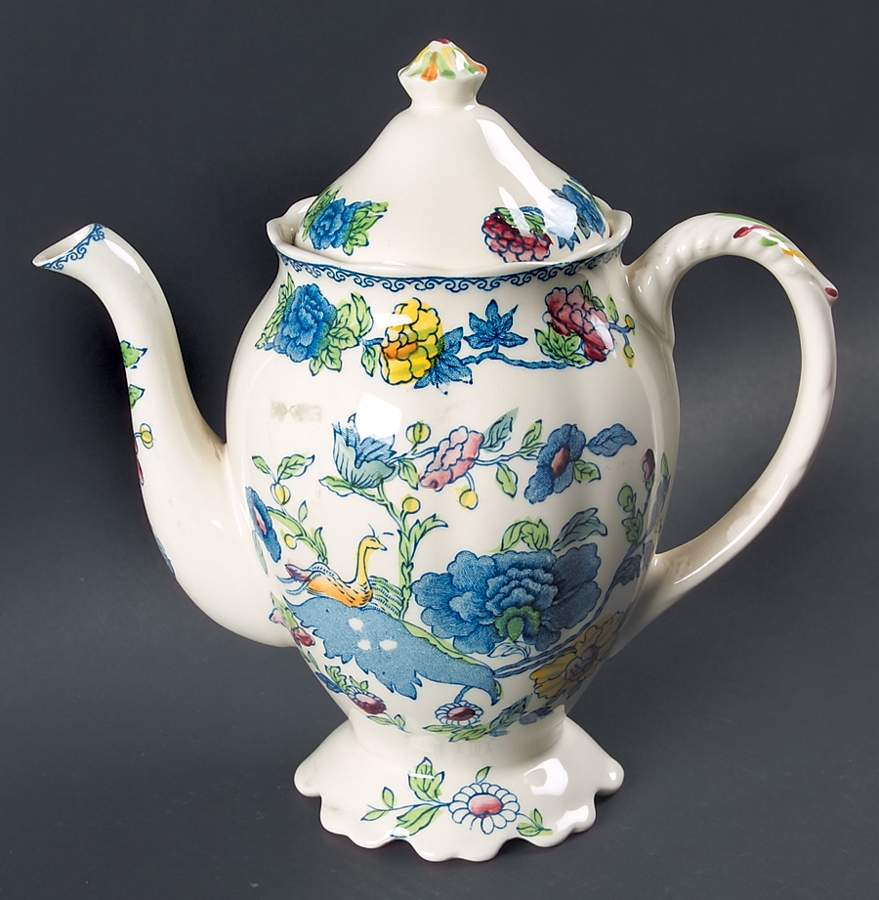 Regency Plantation Colonial Coffee Pot & Lid by Mason's-1