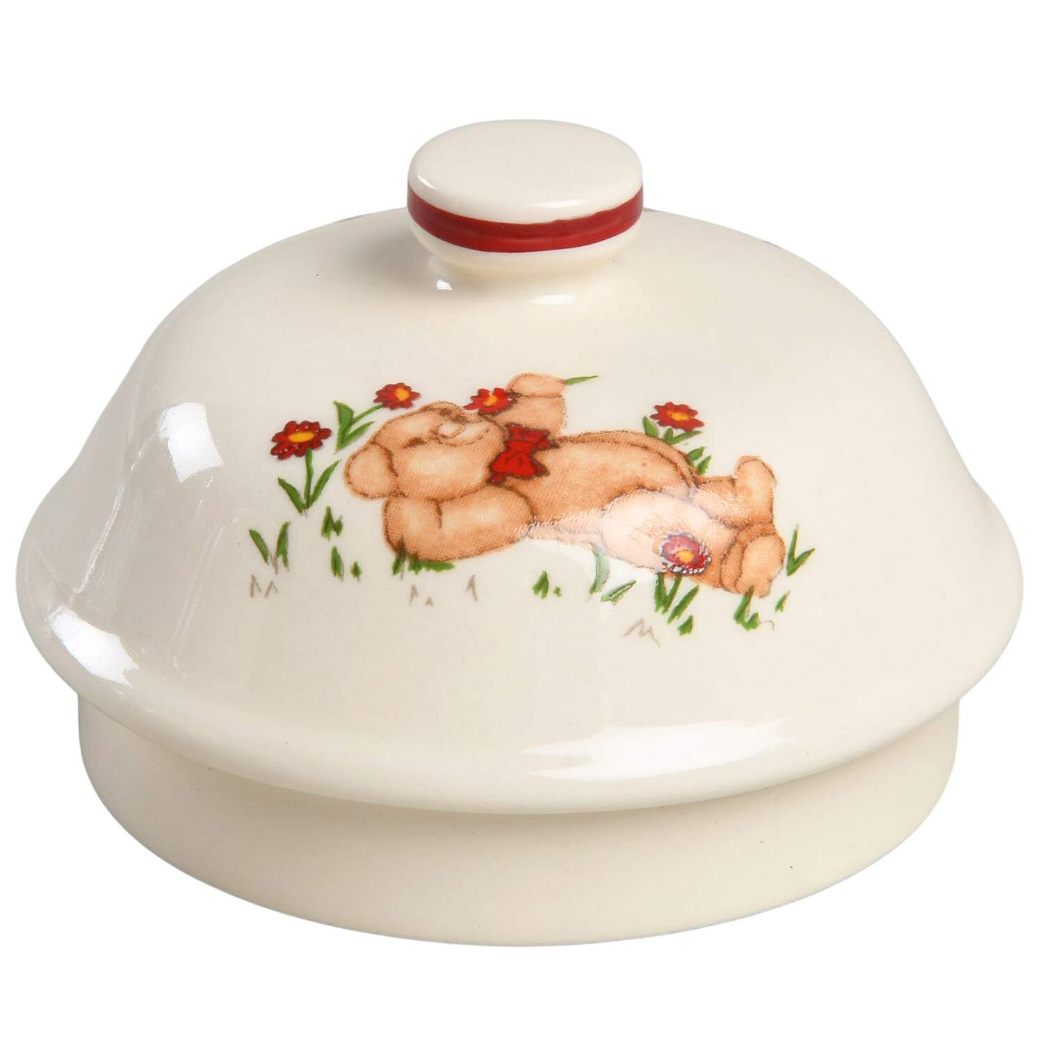Teddy Bears Lid for 5" Storage Jar by Mason's-1