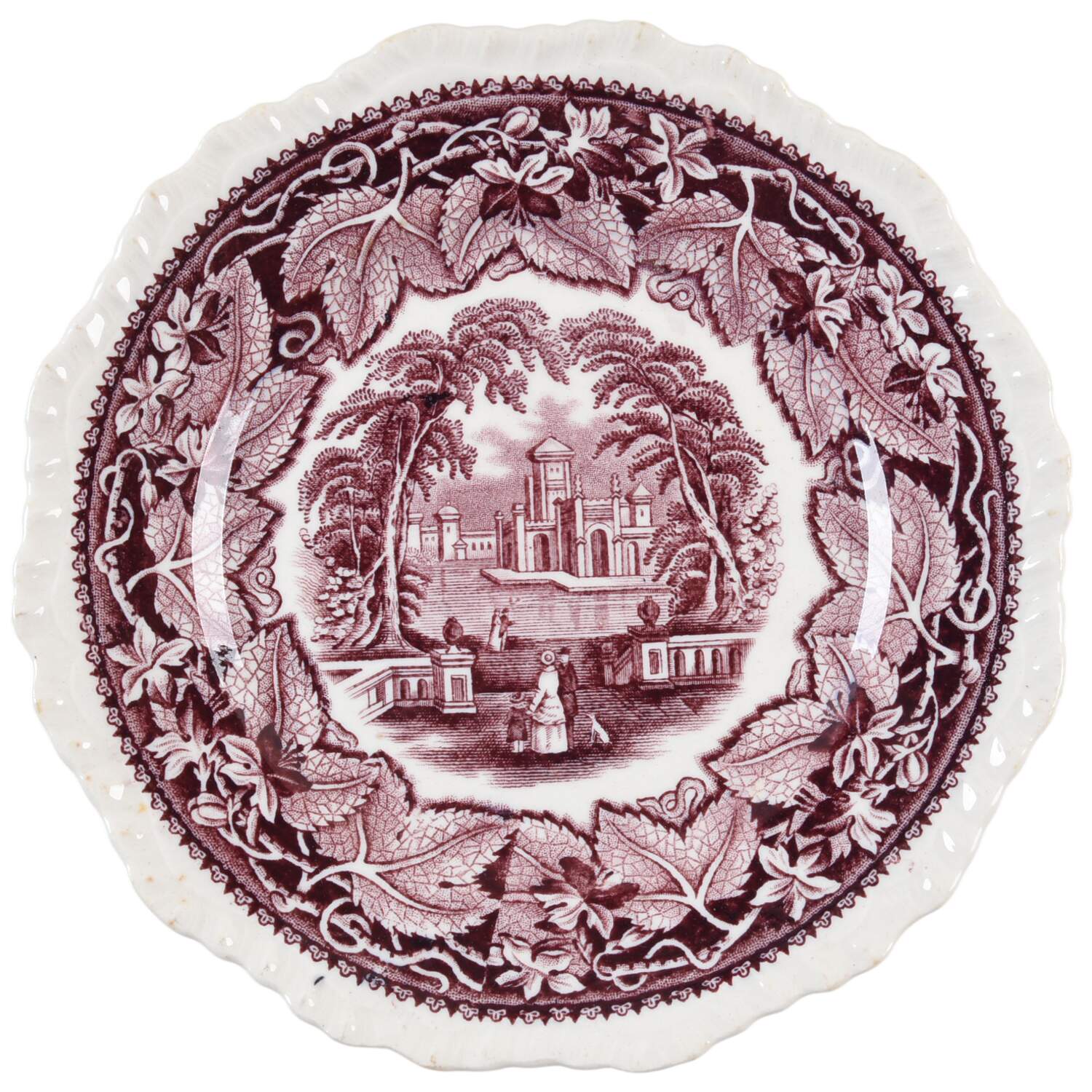 Vista Mulberry Bread & Butter Plate by Mason's-1