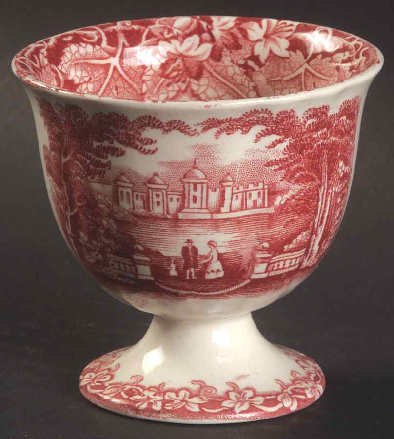 Vista Pink (No Trim) China Sherbet by Mason's-1