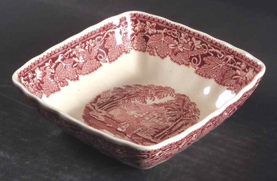 Vista Pink (No Trim) 6" Sweet Dish Lorne by Mason's-1
