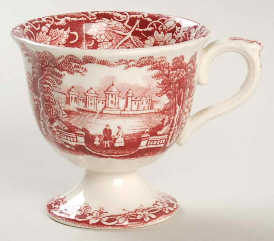 Vista Pink (No Trim) Punch Cup by Mason's-1