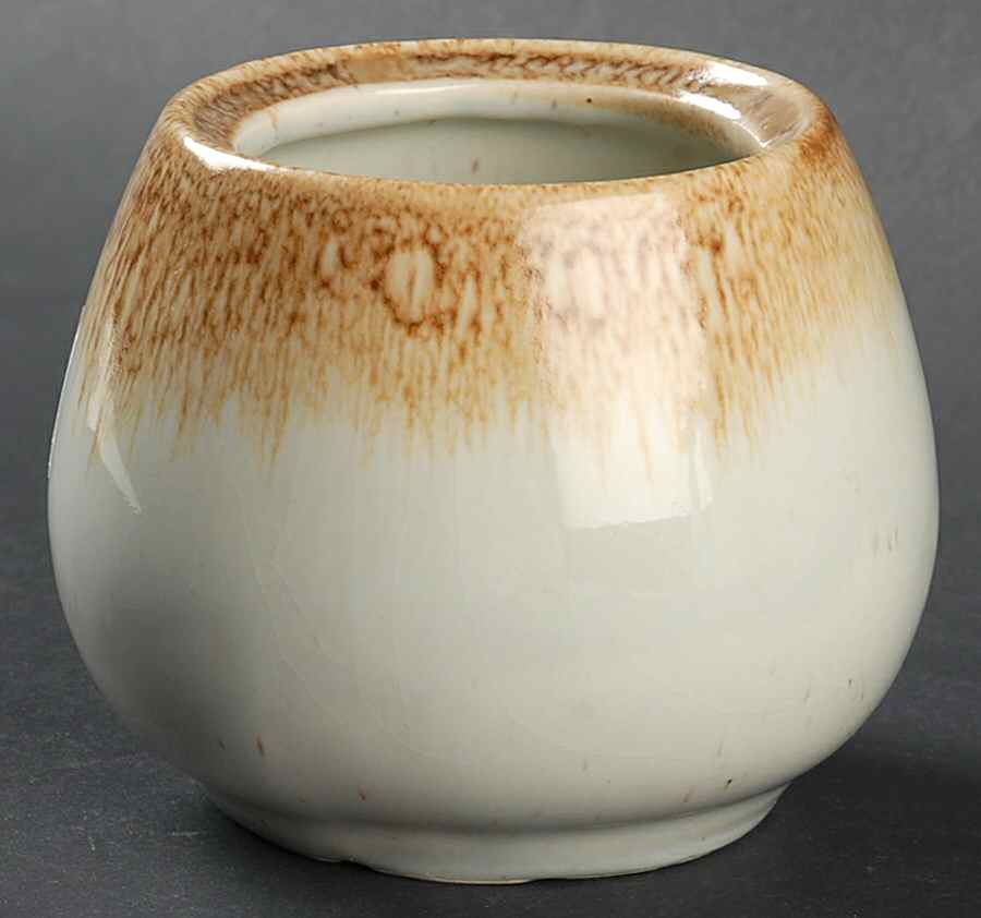 Graystone Sugar Bowl No Lid by Nelson McCoy-1