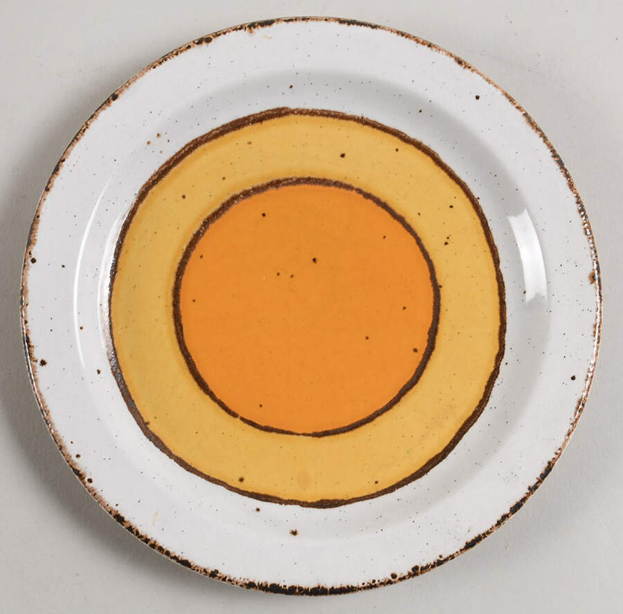 Sun Bread & Butter Plate by W R Midwinter Ltd-1