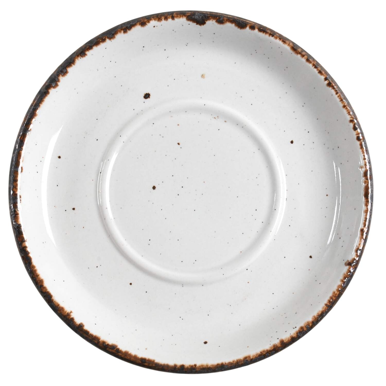 Wild Oats Stonehenge Saucer for Demitasse Cup by W R Midwinter Ltd-1