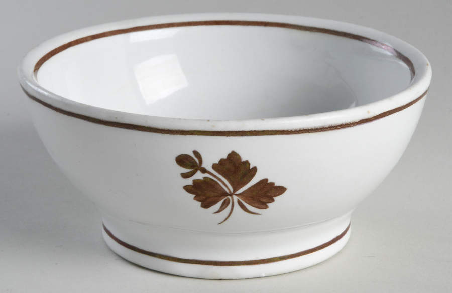 Tea Leaf Oatmeal Bowl by Alfred Meakin-1
