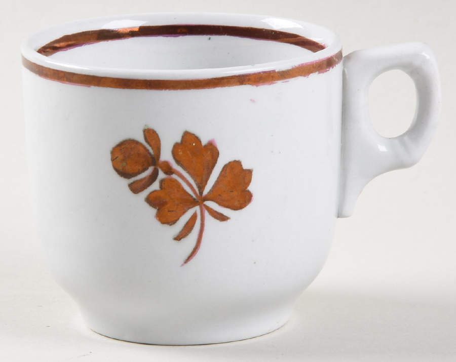 Tea Leaf Flat Cup by Alfred Meakin-1