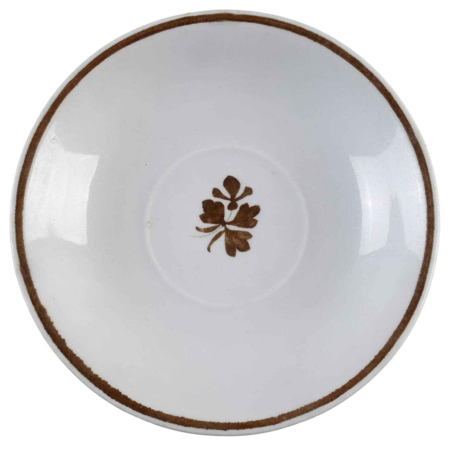 Tea Leaf Saucer for Flat Cup by Alfred Meakin-1