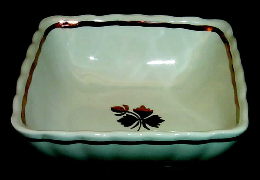 Tea Leaf 5" Nappy by Alfred Meakin-1