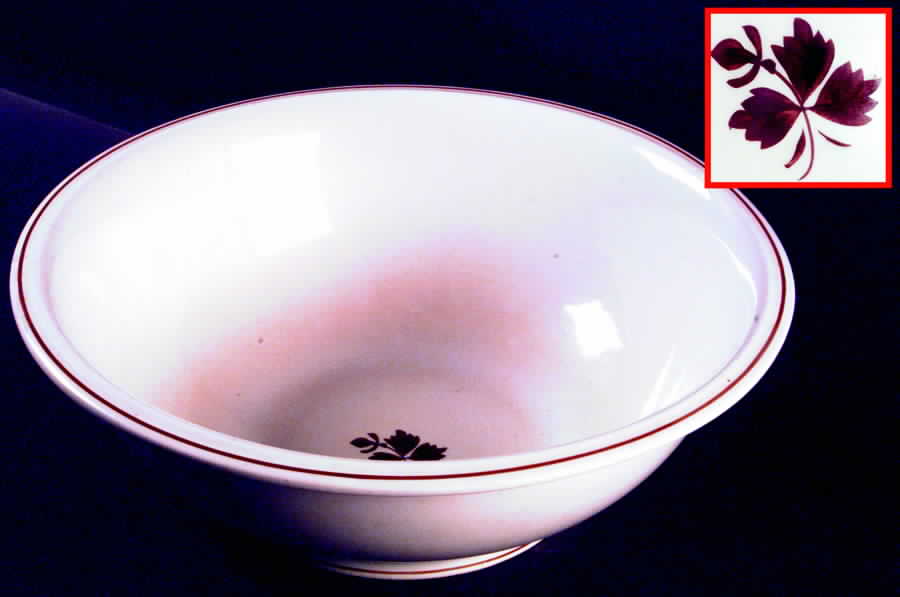 Tea Leaf Bowl for Large Pitcher & Bowl Set by Alfred Meakin-1