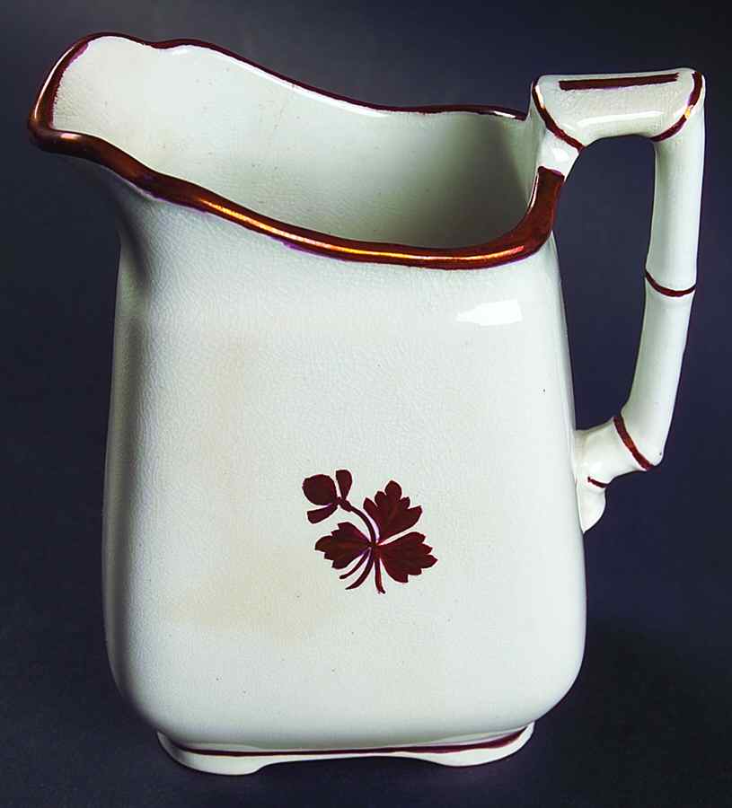 Tea Leaf Oversize Creamer by Alfred Meakin-1
