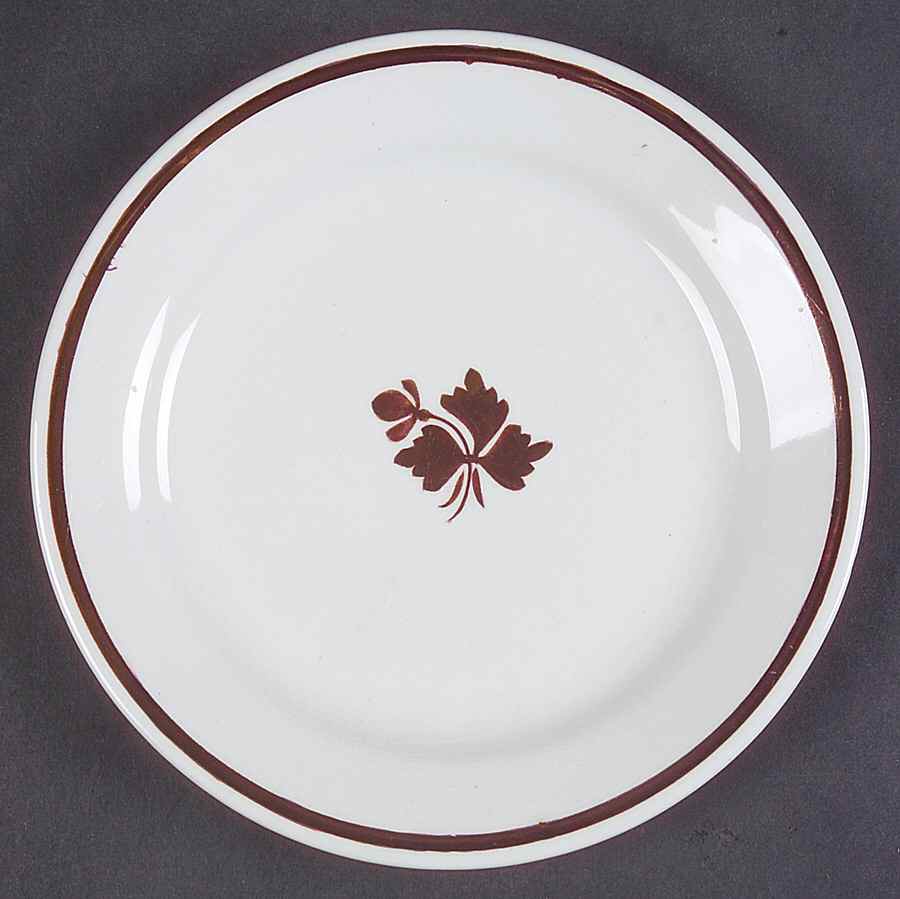 Tea Leaf Bread & Butter Plate by Alfred Meakin-1