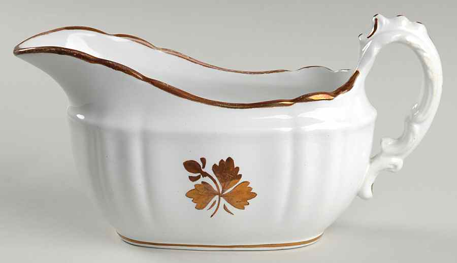 Tea Leaf Gravy Boat by Alfred Meakin-1