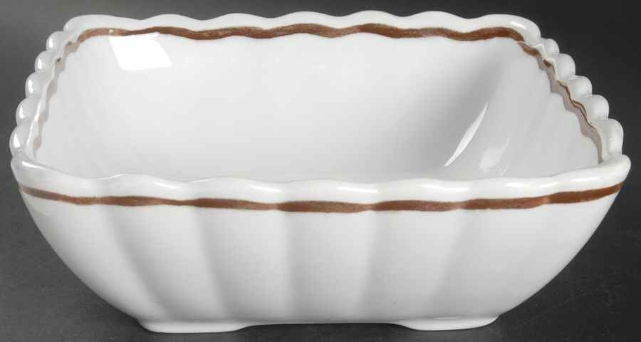 Tea Leaf 9" Square Vegetable Bowl by Alfred Meakin-1