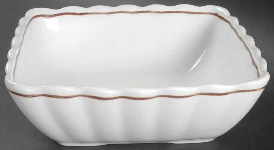 Tea Leaf 8" Square Vegetable Bowl by Alfred Meakin-1