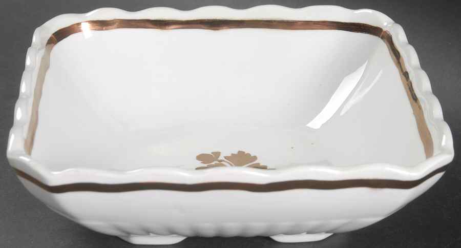 Tea Leaf 7" Square Vegetable Bowl by Alfred Meakin-1