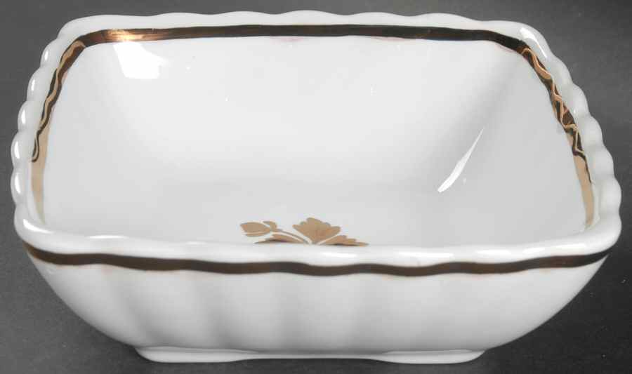 Tea Leaf 7" Square Vegetable Bowl by Alfred Meakin-1