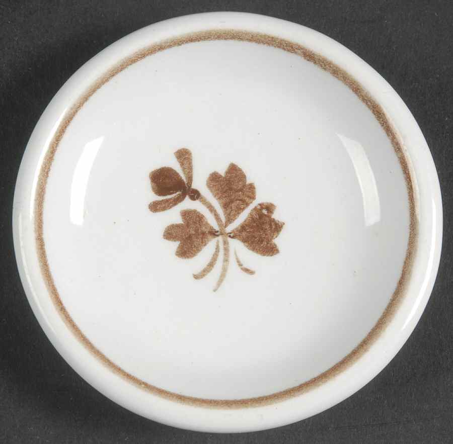Tea Leaf Butter Pat by Alfred Meakin-1