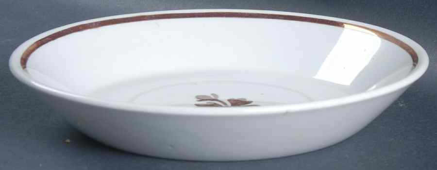 Tea Leaf Saucer for Flat Cup by Alfred Meakin-1