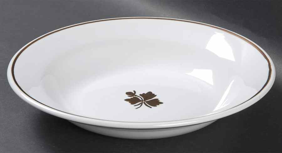 Tea Leaf Rim Soup Bowl by Alfred Meakin-1
