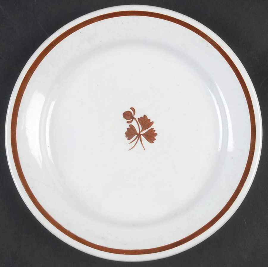 Tea Leaf Salad Plate by Alfred Meakin-1