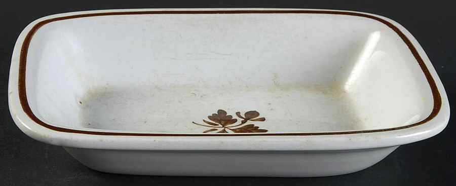 Tea Leaf 7" Rectangular Baker by Alfred Meakin-1
