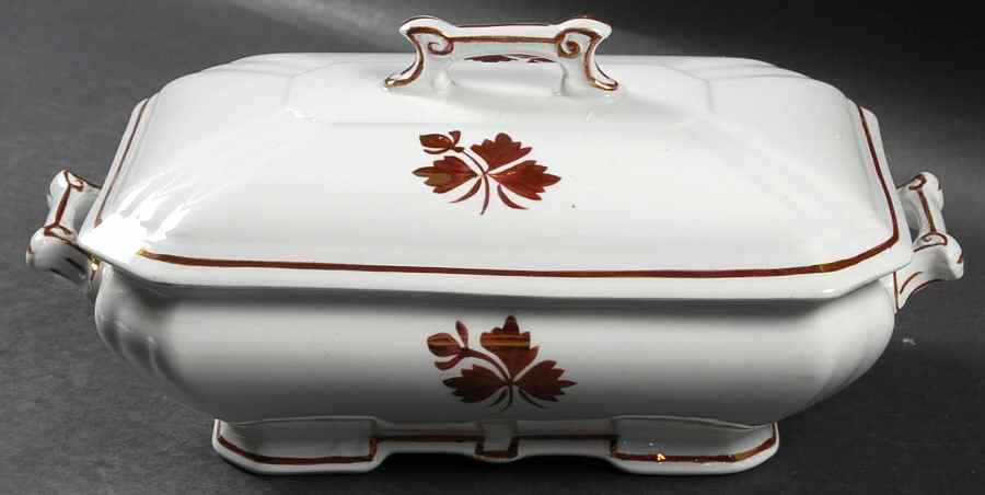 Tea Leaf Square Covered Vegetable by Alfred Meakin-1