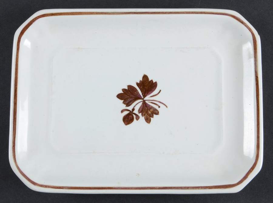 Tea Leaf Underplate for Gravy Boat by Alfred Meakin-1