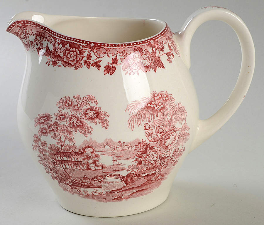 Tonquin Pink 32 Oz Pitcher by Alfred Meakin-1