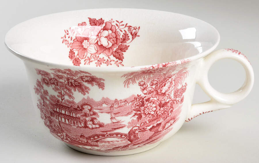 Tonquin Pink Jumbo Cup by Alfred Meakin-1