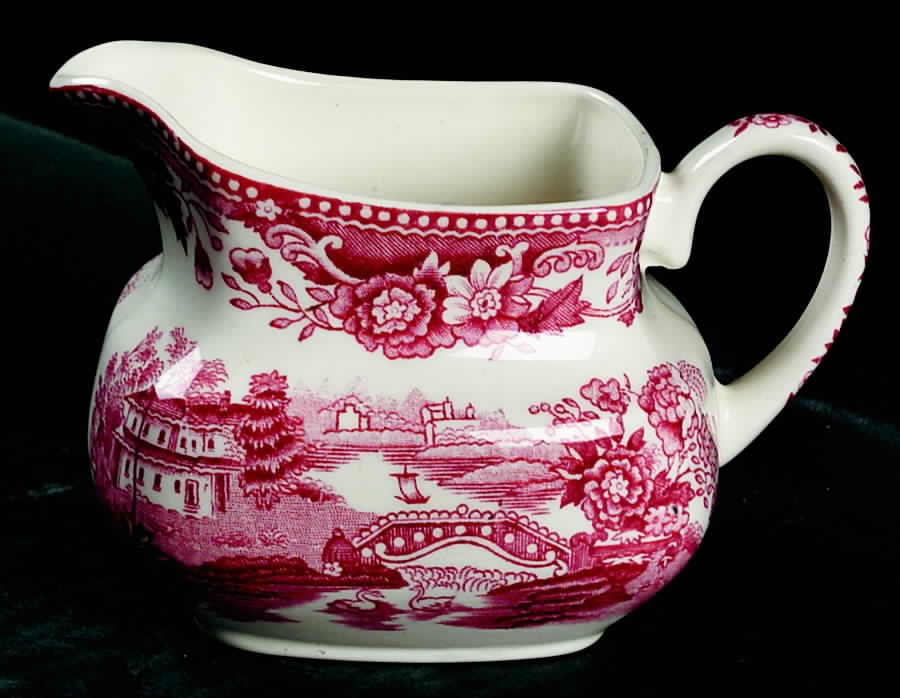 Tonquin Pink Creamer by Alfred Meakin-1
