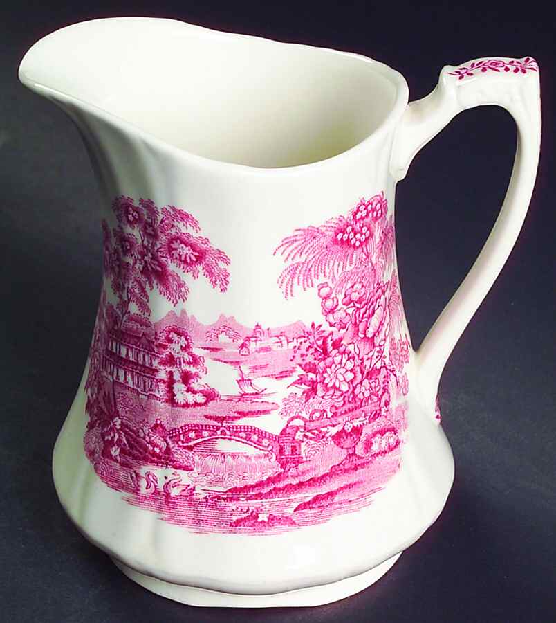Tonquin Pink 12 Oz Pitcher by Alfred Meakin-1