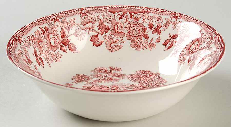 Tonquin Pink Coupe Cereal Bowl by Alfred Meakin-1