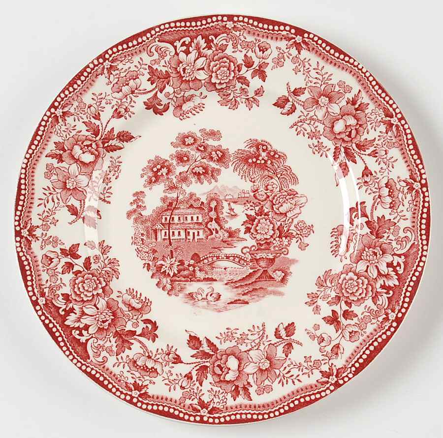 Tonquin Pink Salad Plate by Alfred Meakin-1