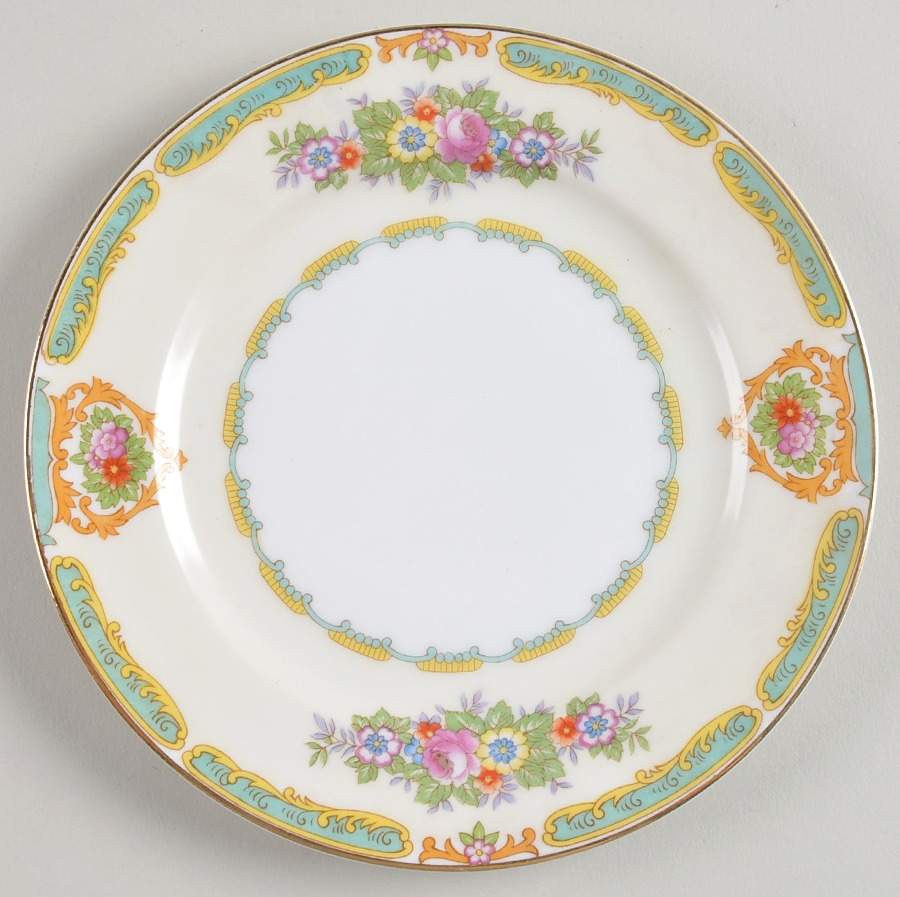Dublin (Floral Sprays) Bread & Butter Plate by Meito-1